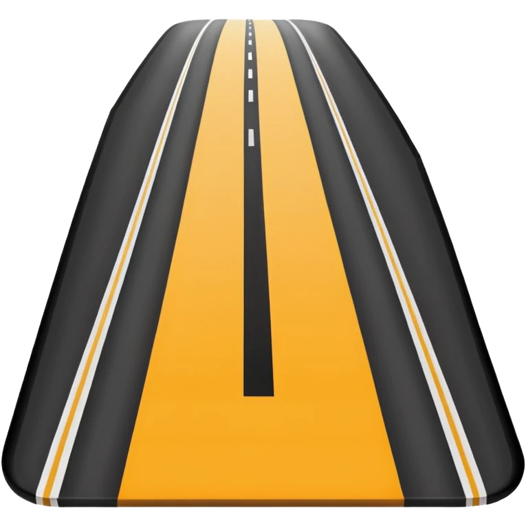 highway with lane markings emoji