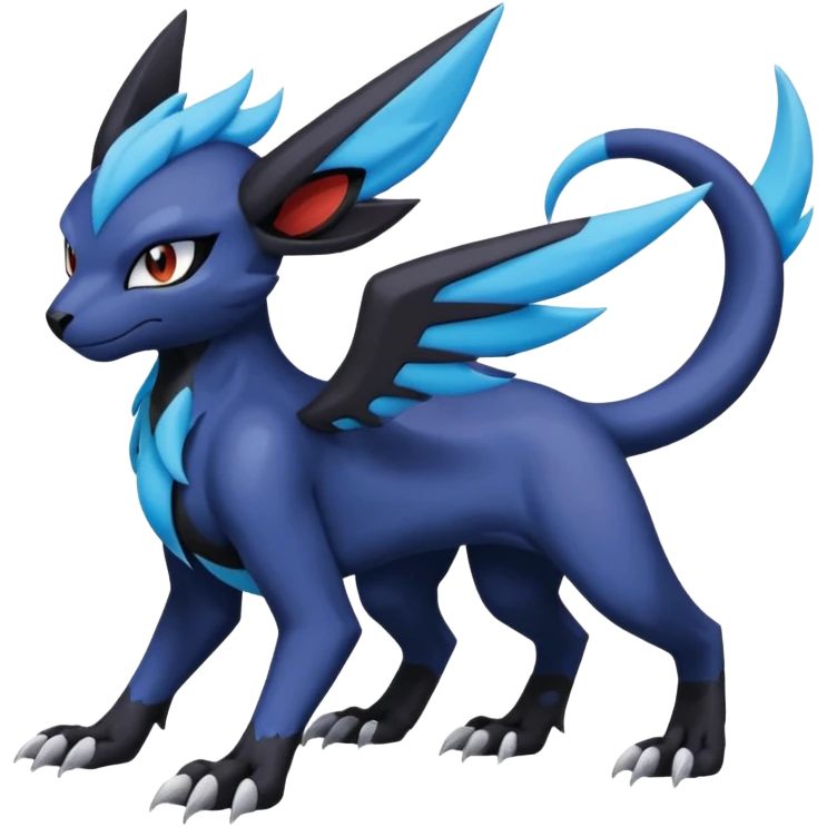 Luxray-Absol-Noivern-Dewott-fusion emoji