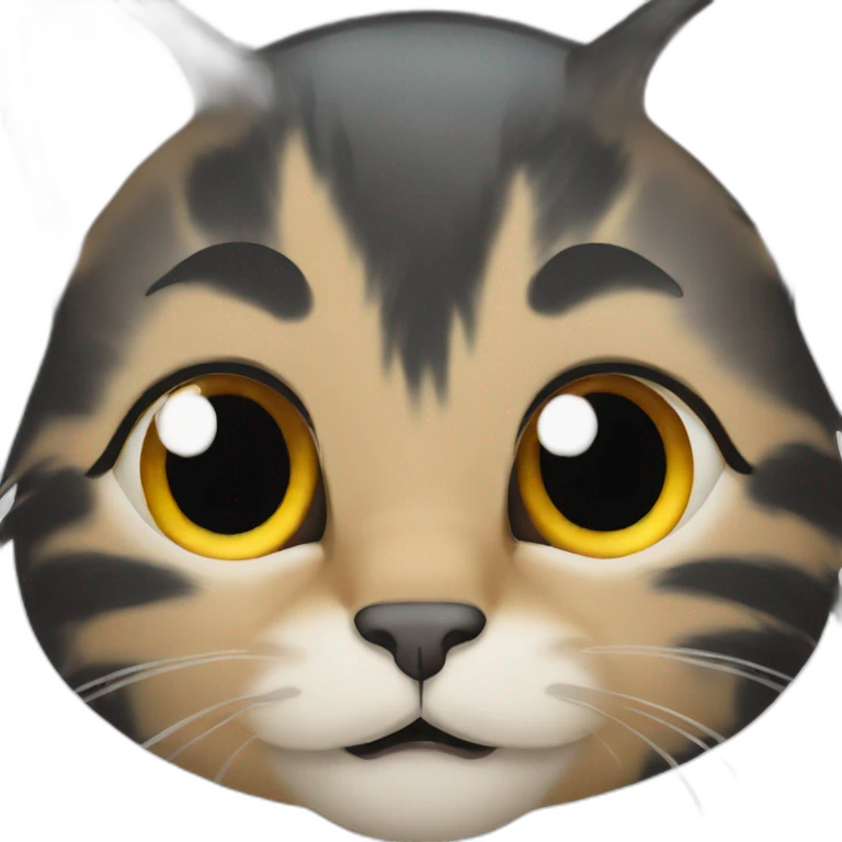 Cat of a horse emoji