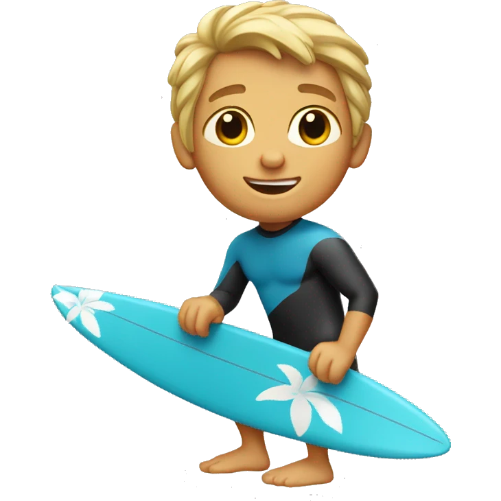 australian surfer boy emoji