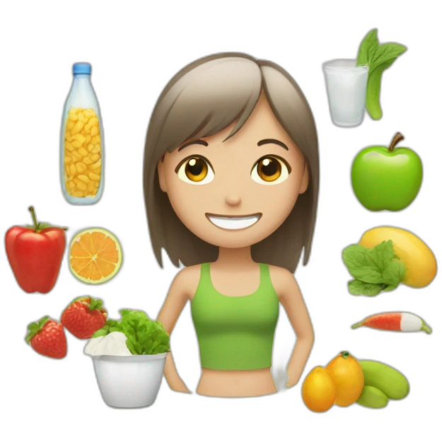 healthy lifestyle emoji