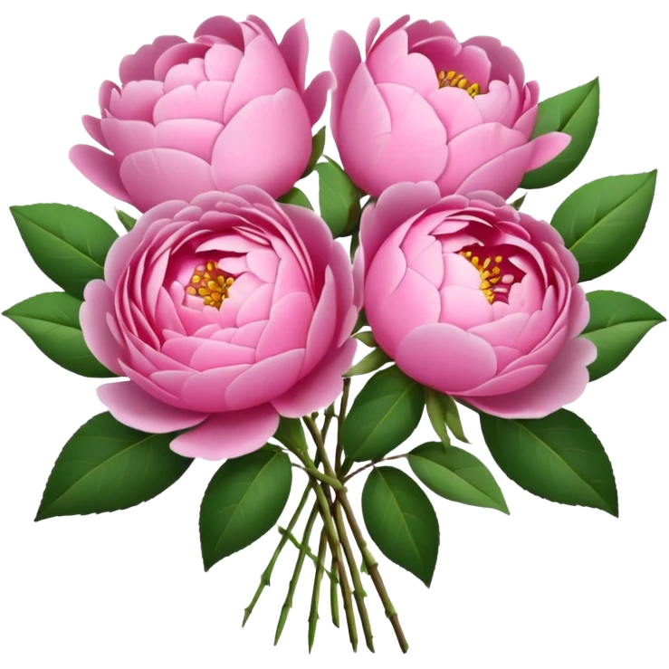 pink bouquet emoji
