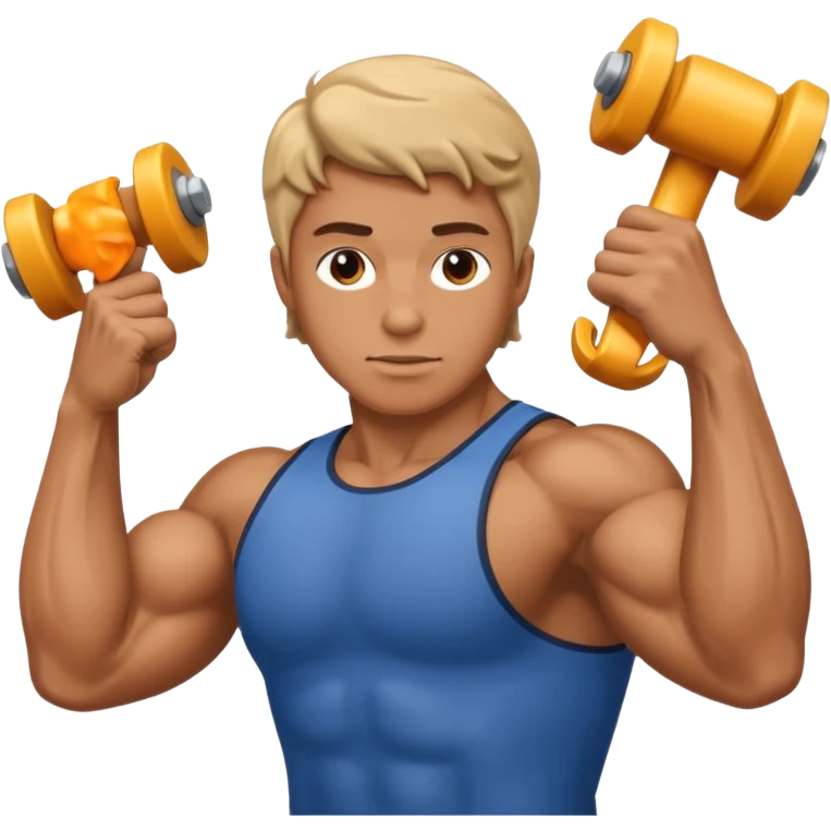 curl biceps emoji
