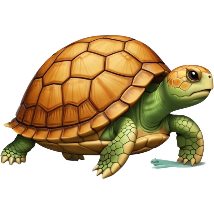 Turtle that’s been hit by a car emoji
