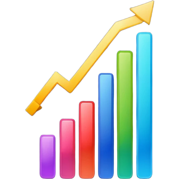 chart increasing emoji