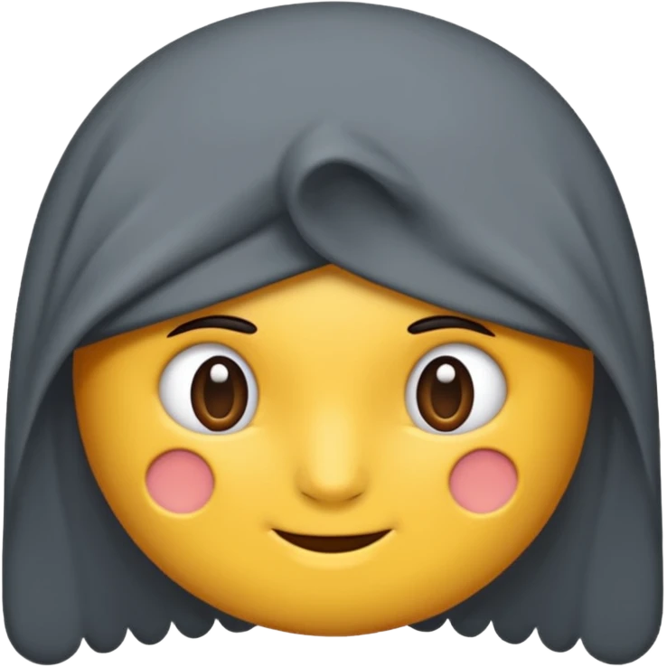 Kızgın uzaylı gri emoji