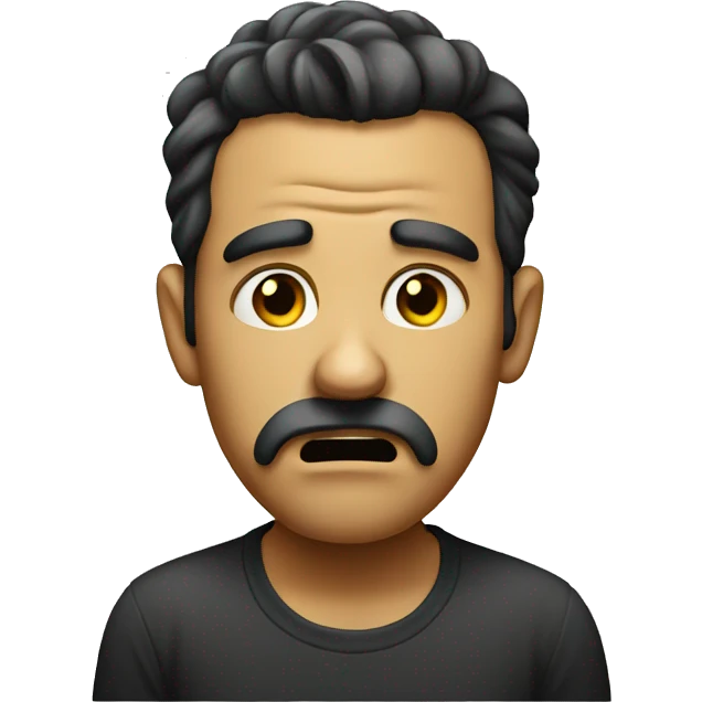Disgusted  emoji