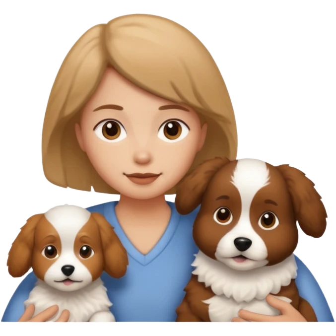 human face dog emoji