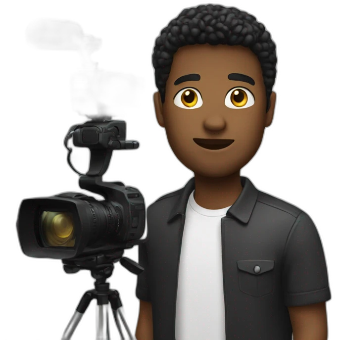 video shooting emoji