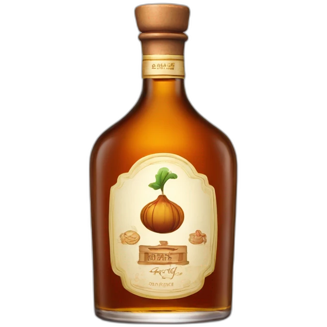Kizlyar brandy bottle emoji