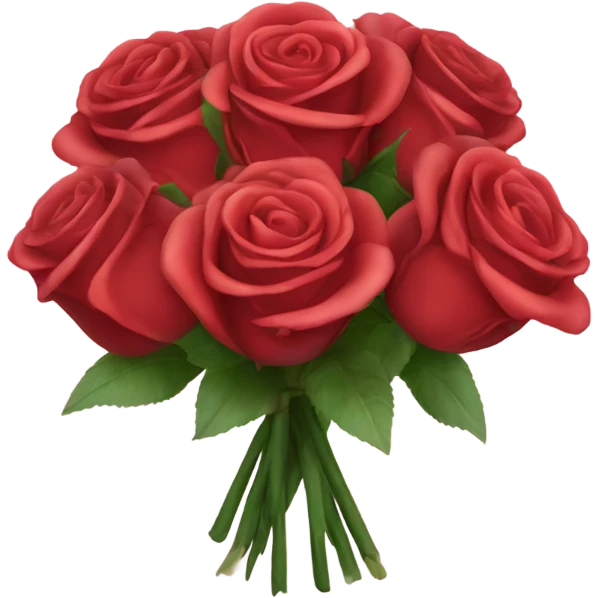 Boquet of roses  emoji