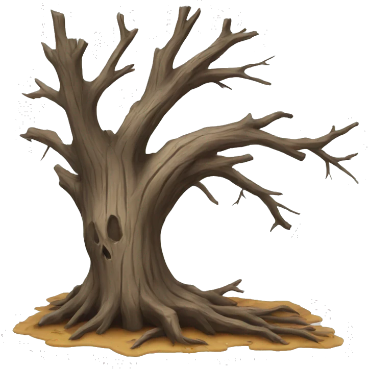 dead tree emoji