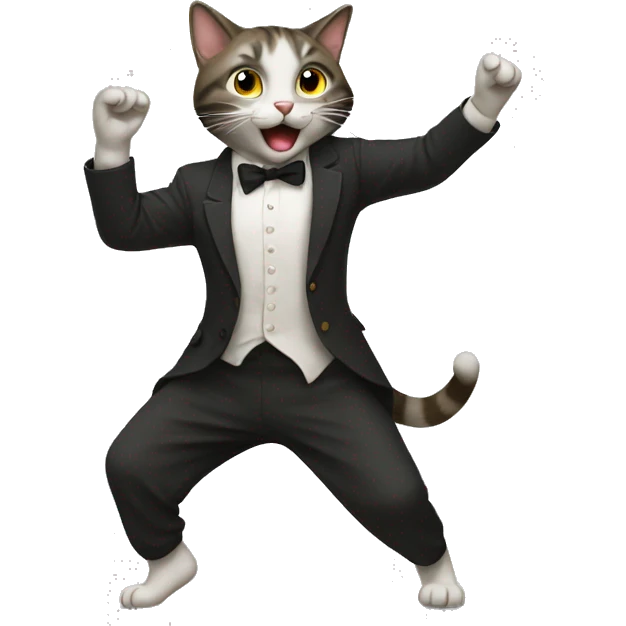 cat dancing emoji