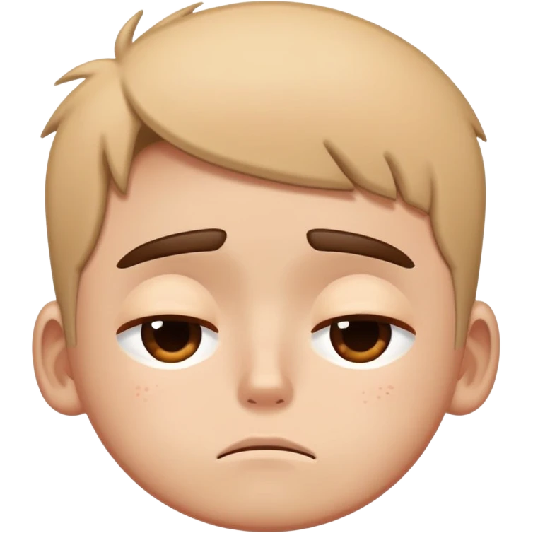 A character named Boksil lying down with a defeated, discouraged expression, looking sad and exhausted emoji