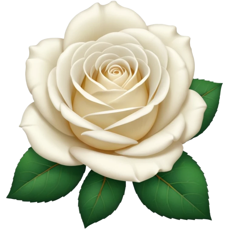 White rose emoji emoji