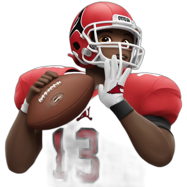 A jordan pepole love football emoji