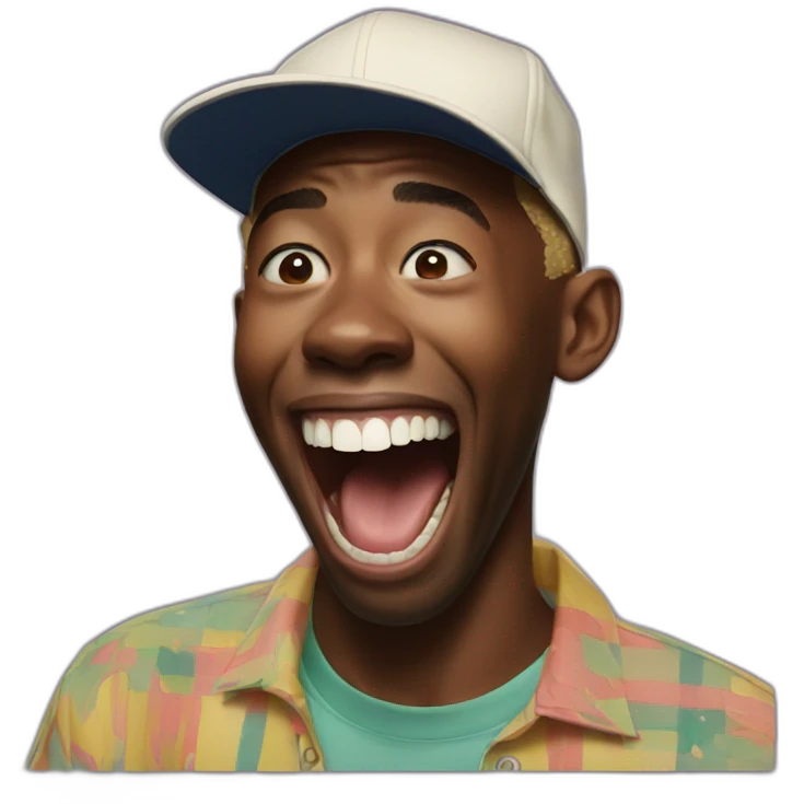 tyler the creator laughing emoji