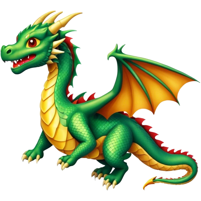 flying dragon emoji