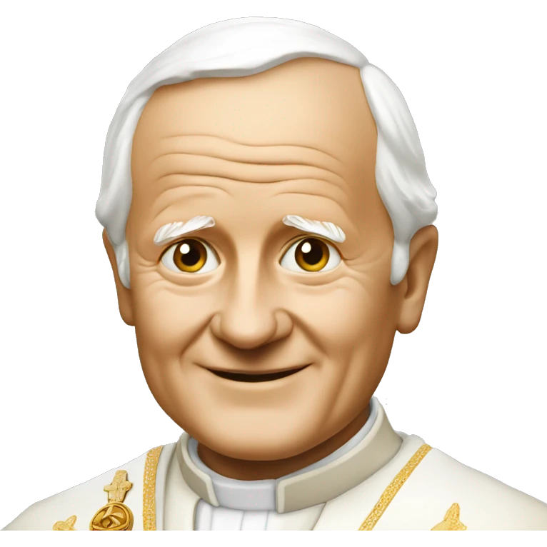 john paul II emoji