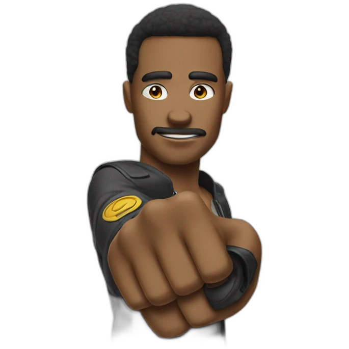 two finger guns emoji