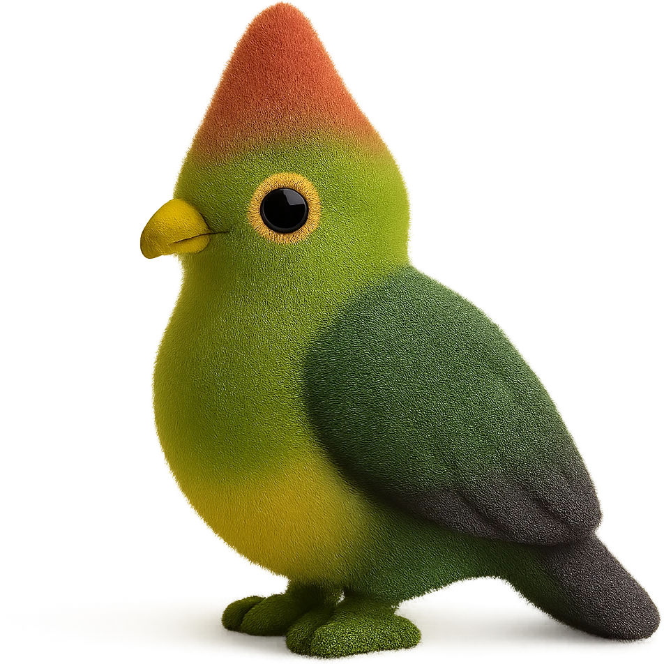 red-crested turaco emoji