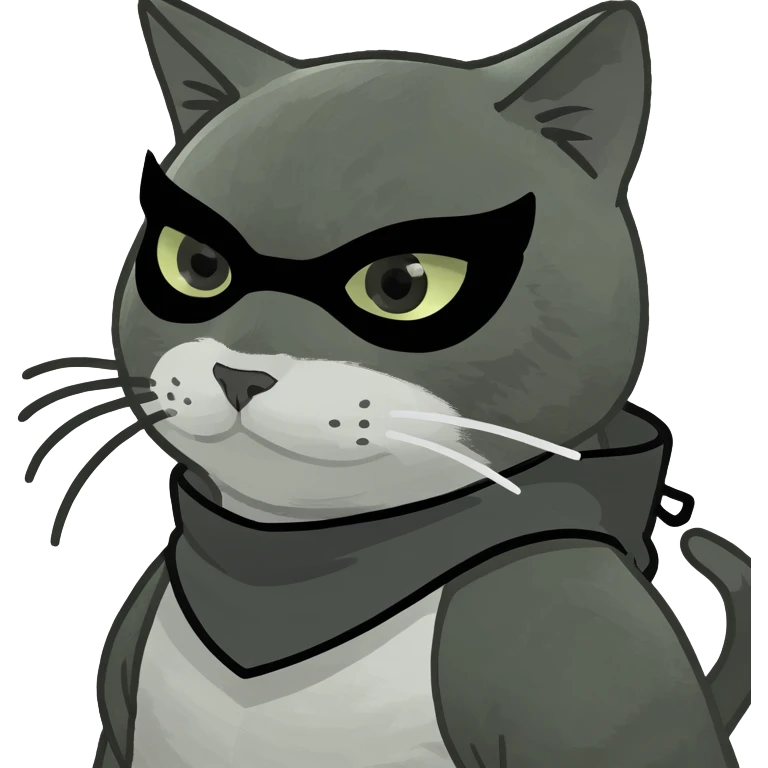 Cat ninja emoji