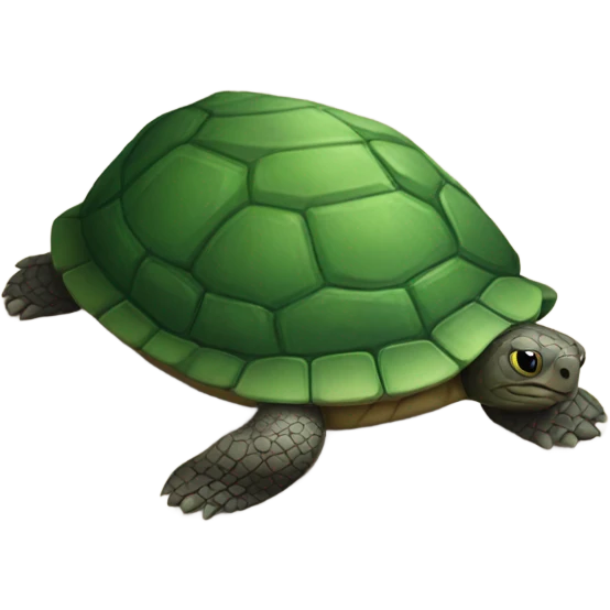 real life looking turtle emoji