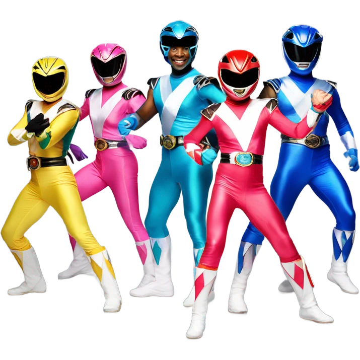 Power Rangers emoji