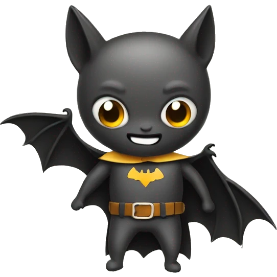 Bat with a belt emoji