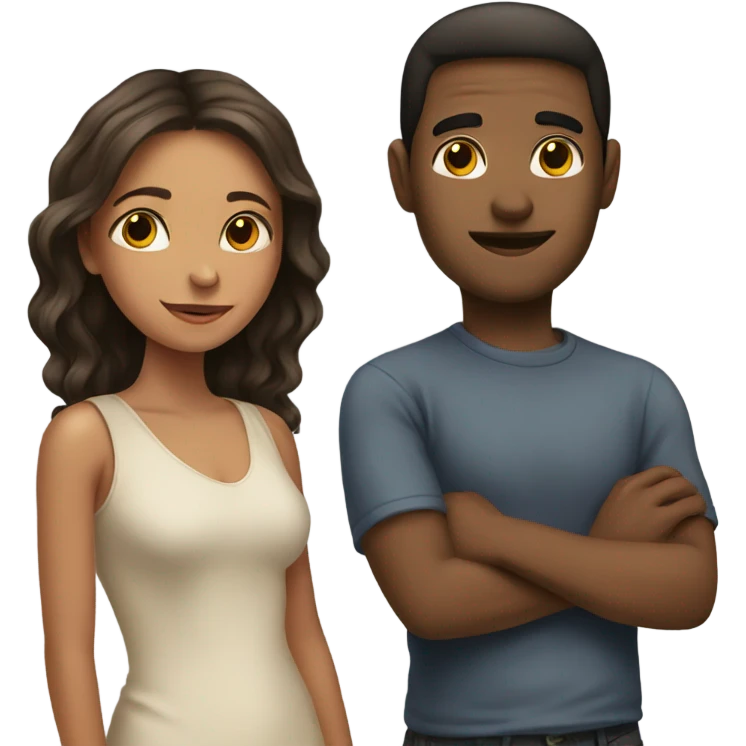 Person in love with a girl emoji
