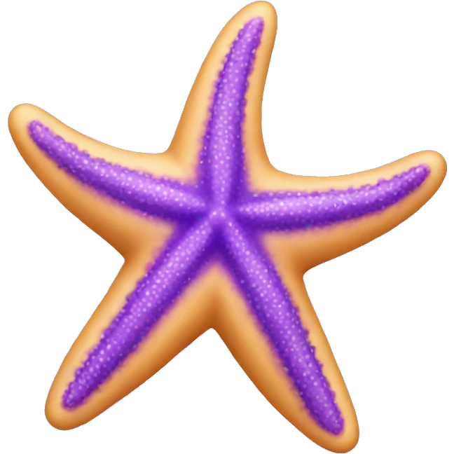 purple starfish  emoji