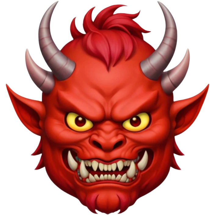 demonio japones emoji