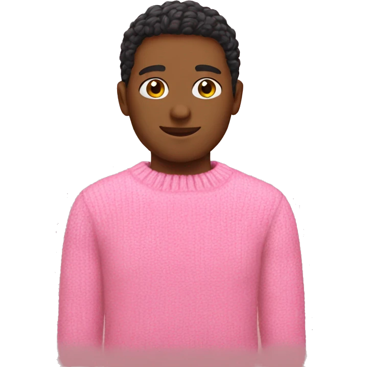 Pink sweater  emoji