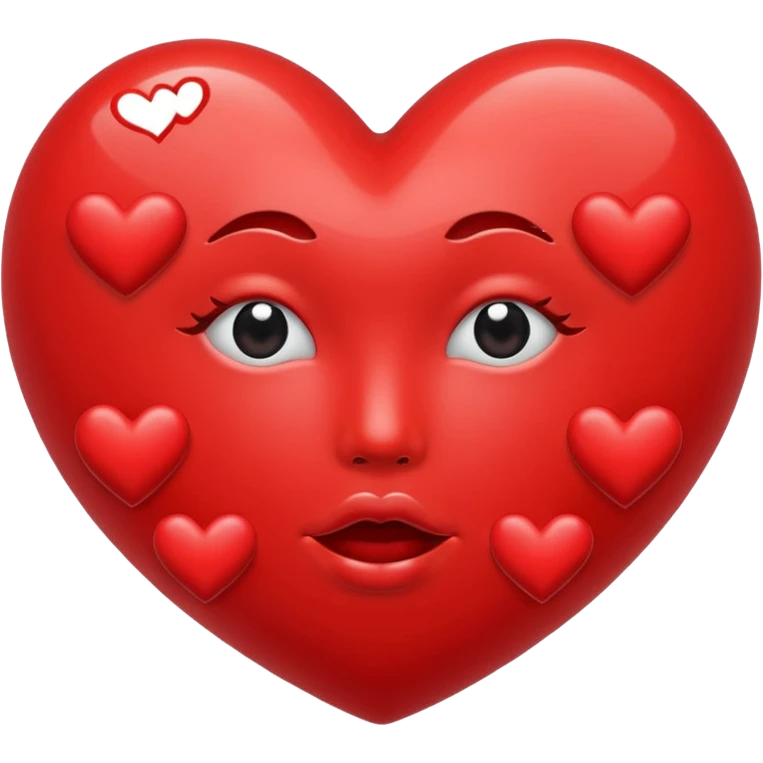 Heart with kisses  emoji
