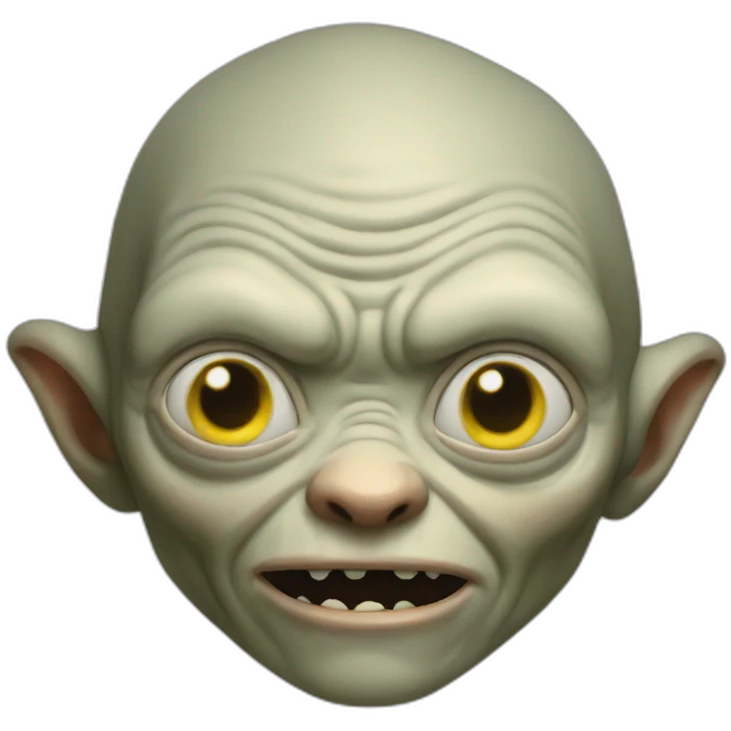 Gollum emoji