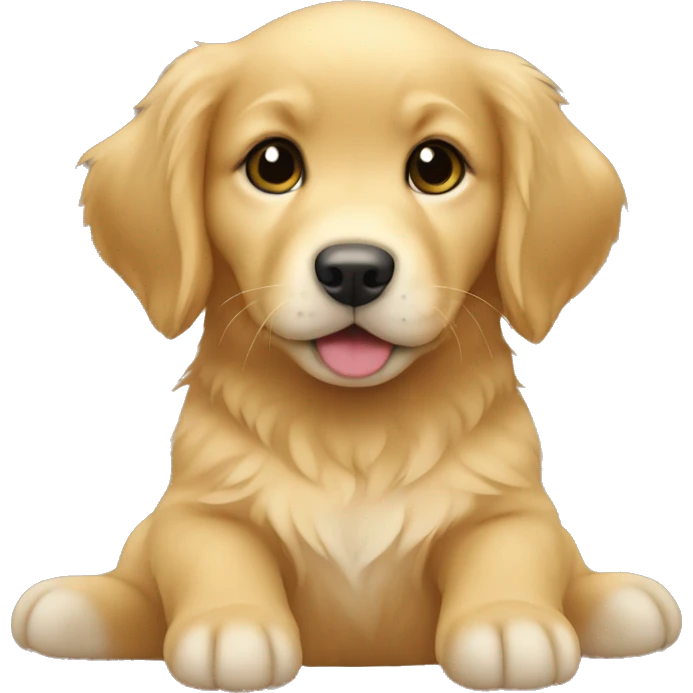 baby Golden Retriever emoji