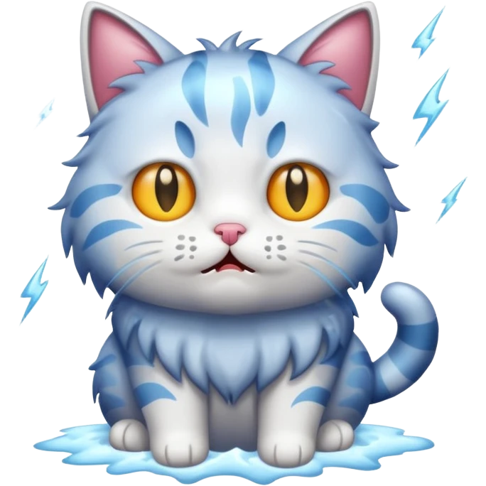 ￼ Thunderstormcat ￼ emoji