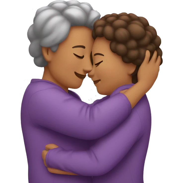 abrazo mama emoji