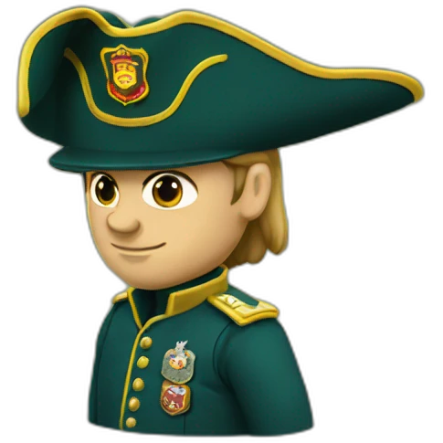 civil guard with tricorn emoji