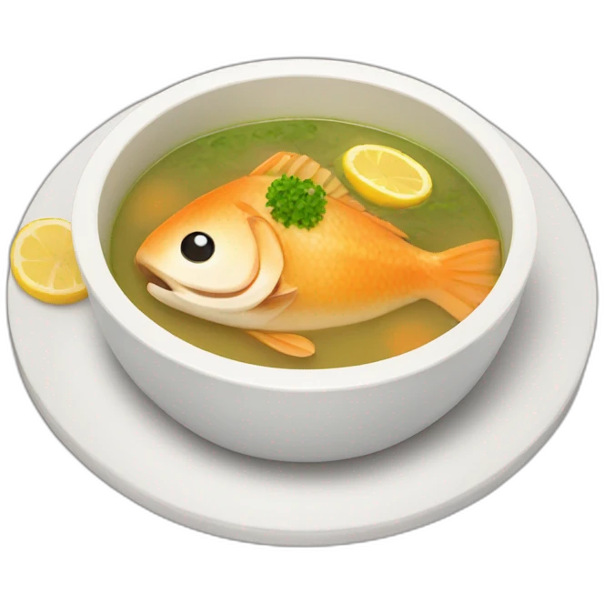 Fish soup  emoji