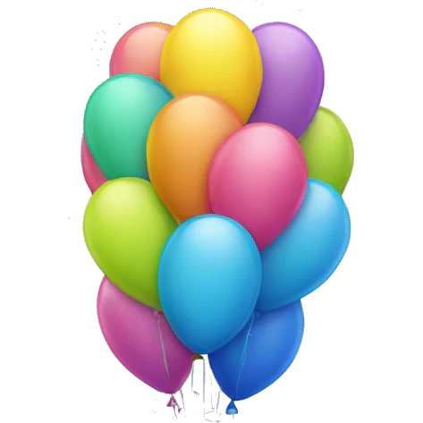 Birthday ballon 20 emoji