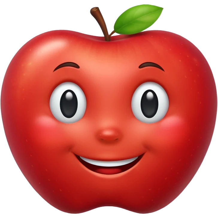 happy emoji smirking apple style emoji