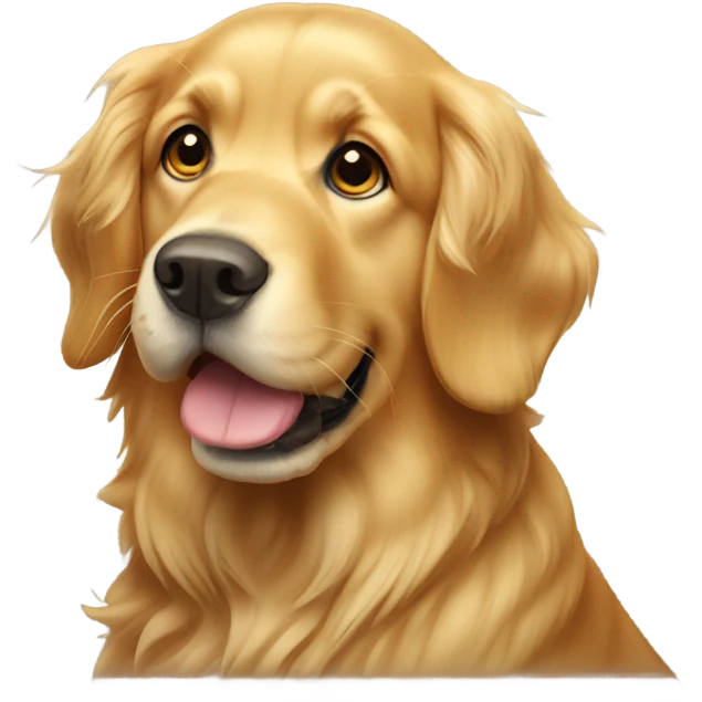 Golden retriever  emoji