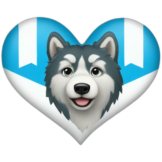 siberian-flag-heart emoji