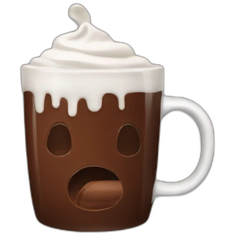 mug of drinking chocolate emoji