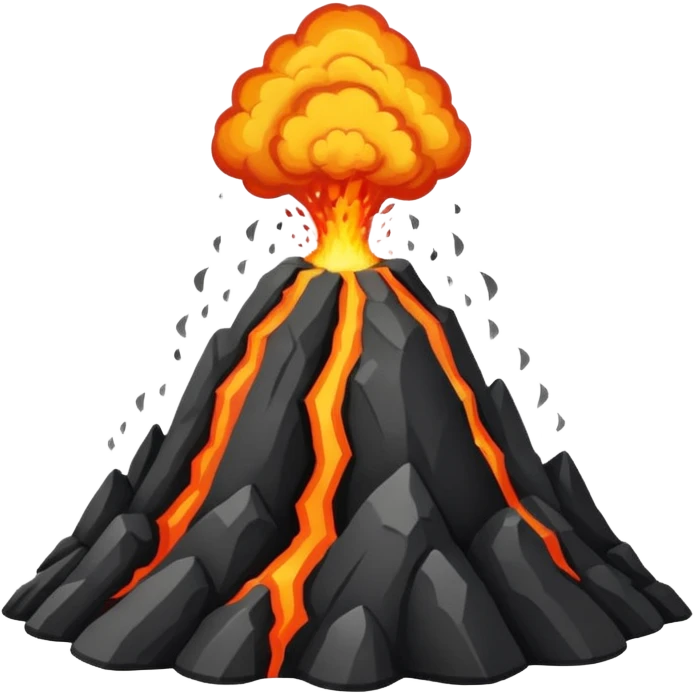 volcano emoji