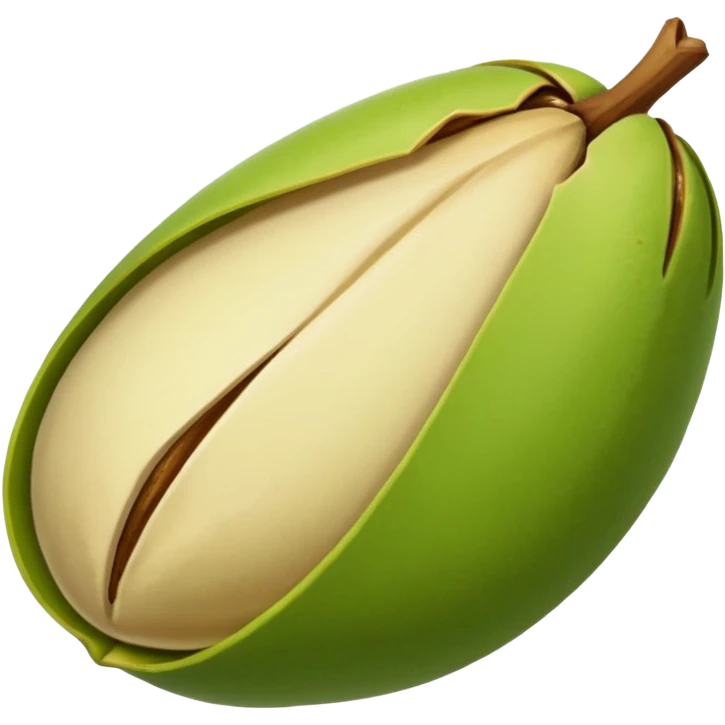 Picole de pistacho emoji