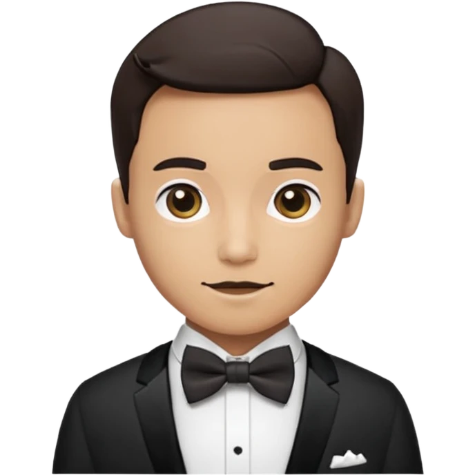 آب‌نبات چوبی و پاپیون emoji