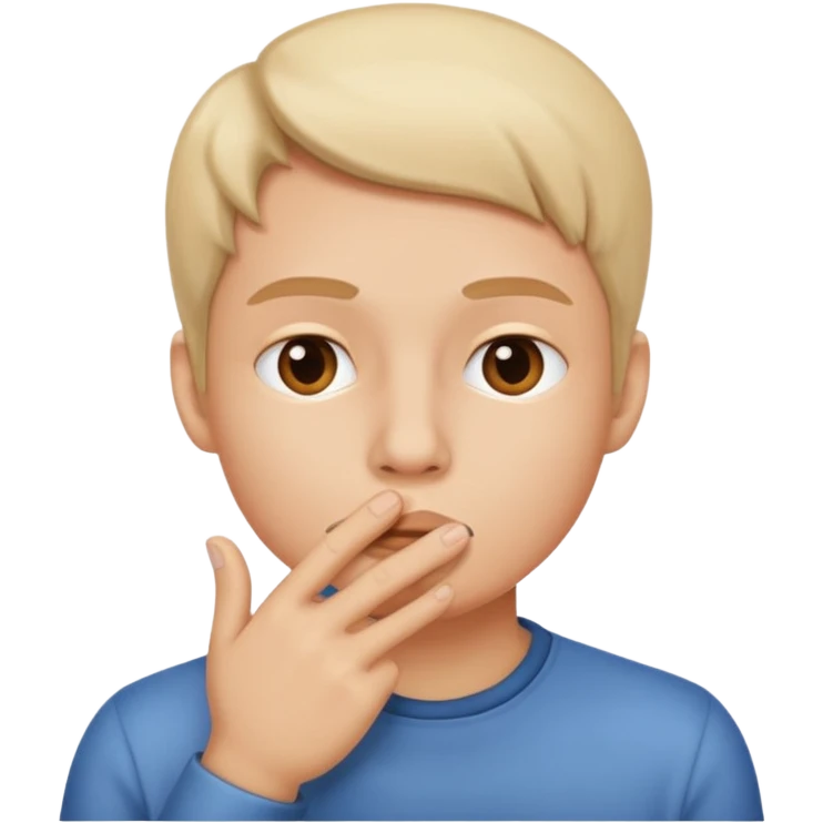 🫂🤫 emoji