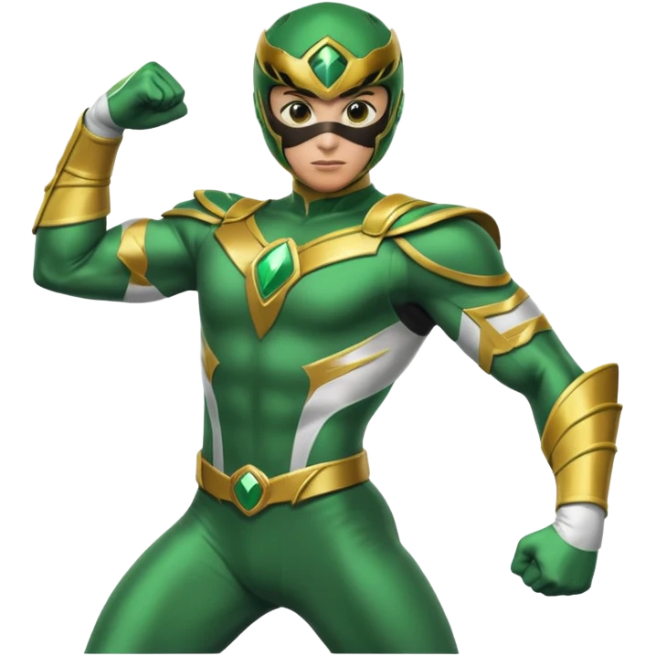 Green ranger 😏 emoji